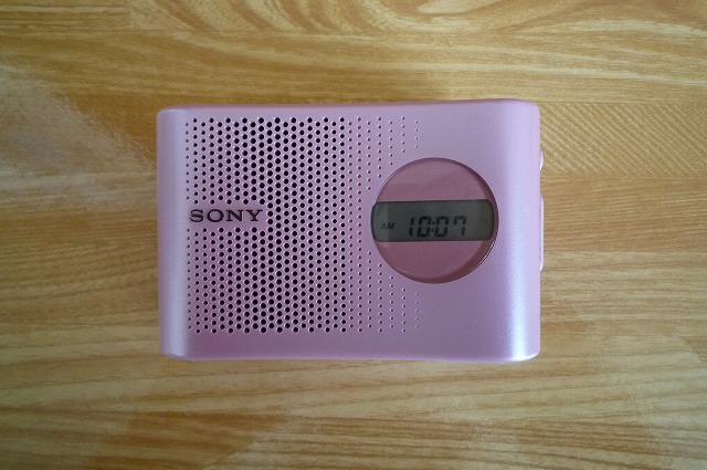 我が家の防災用ラジオ「SONY ICF-M55」 【3.11】被災者がまとめた死なない地震対策